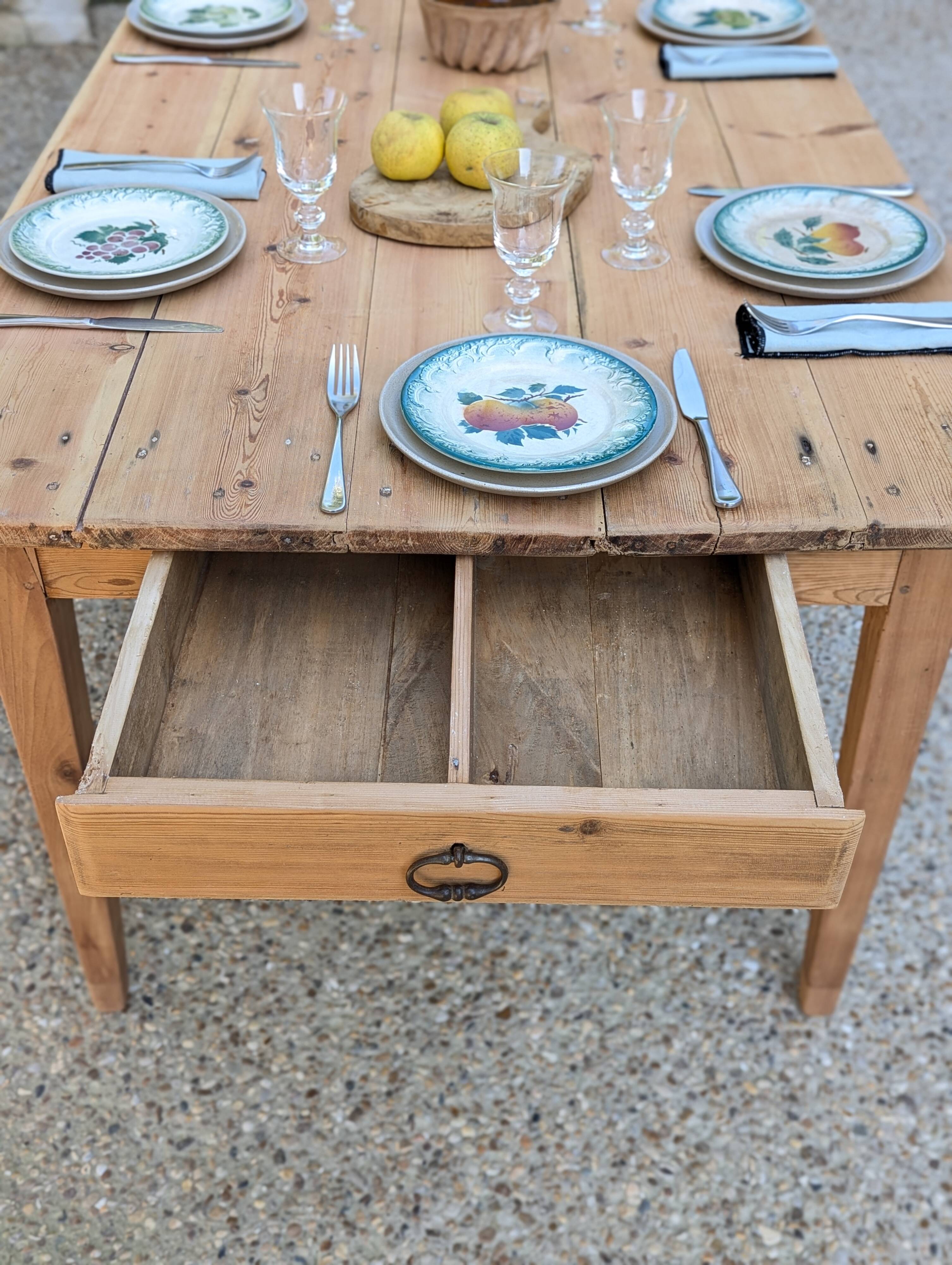 Large farmhouse table
