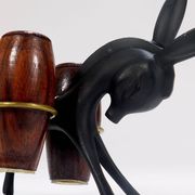 Salt and Pepper Shaker Set by Walter Bosse, Herta Baller, Austria, 1950s
