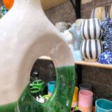 Tamegroute Vase, Handmade Ceramic Pottery, Authentic Craftsmanship