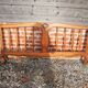 Antique Double Bed Frame in Solid Cherry Wood NF