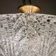 Barovier & Toso. Large ceiling lamp/chandelier by Barovier & Toso, Murano glass, Italy, 1960s, rare example.