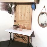 Marble bistro table