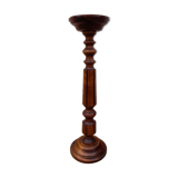 High fifth wheel / column in solid cherry, rustic chic