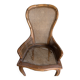 Pleated armchair