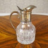 English Pitcher with Silver-Plated Handle, 1920s