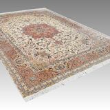 Tapis d'Orient Iran Tabriz laine et soie : 2.50 X 3.50 Mètres