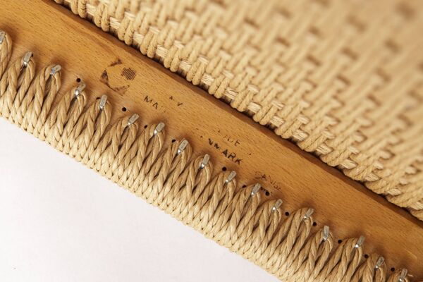 Lot de 6 chaises de salle à manger Niels Otto Møller modèle 84 en chêne   Vintage danois