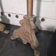 Pair of antique candlesticks, 110cm in height.