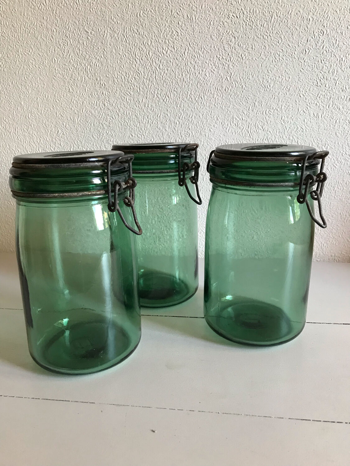 Set of 3 jars Solidex