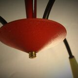 Vintage coloured spider chandelier 1950s