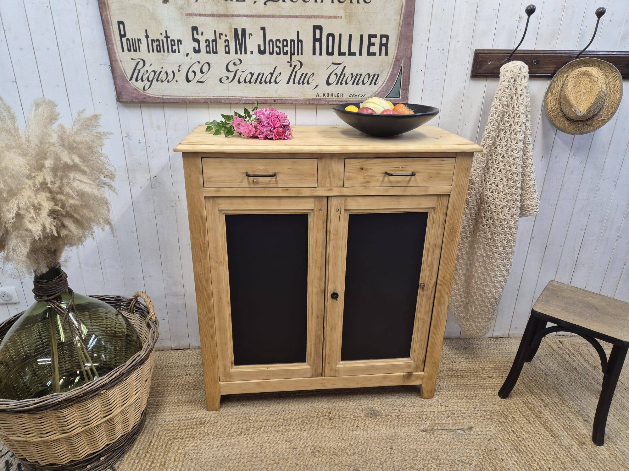 Old Parisian sideboard