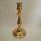 Candle holder torch copper brass gilded nineteenth century