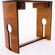 Ensemble coiffeuse + chaise Art déco, Pologne, Art Déco, vers 1940.