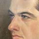 Portrait of the Clear-Eyed Man Oil on Wood 1947