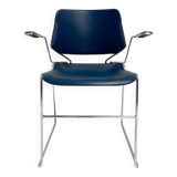 Matrix Krueger chair with armrests by Thomas Tolleson, 1970s