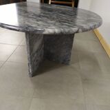 Grey marble coffee table