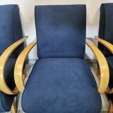 Armchairs by Jindrich Halabala for Up Závody, Set of 3