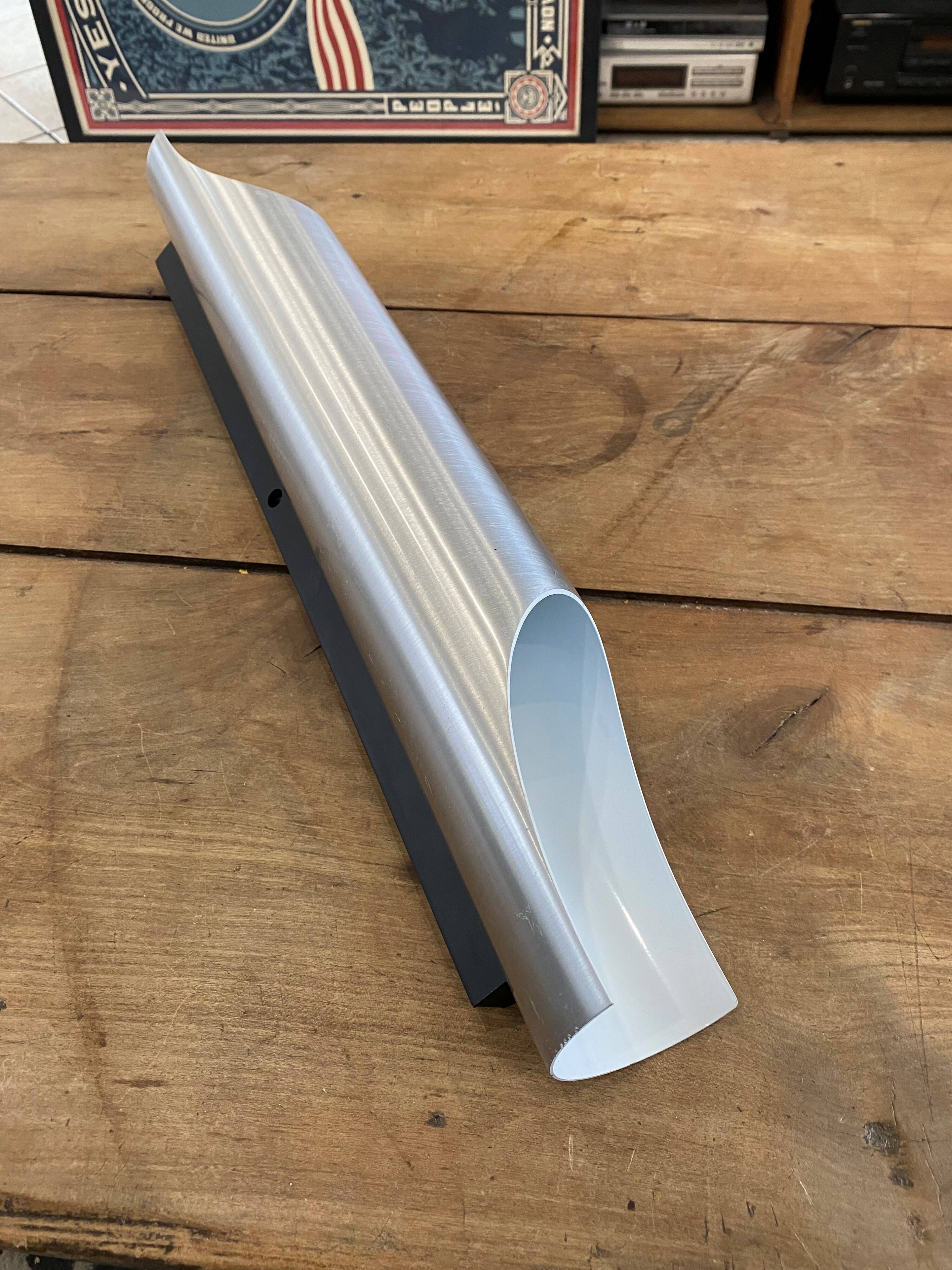 Wall lamp n1 Sconce Fuga XXL 60cm Aluminum Raak Komulainen 1970