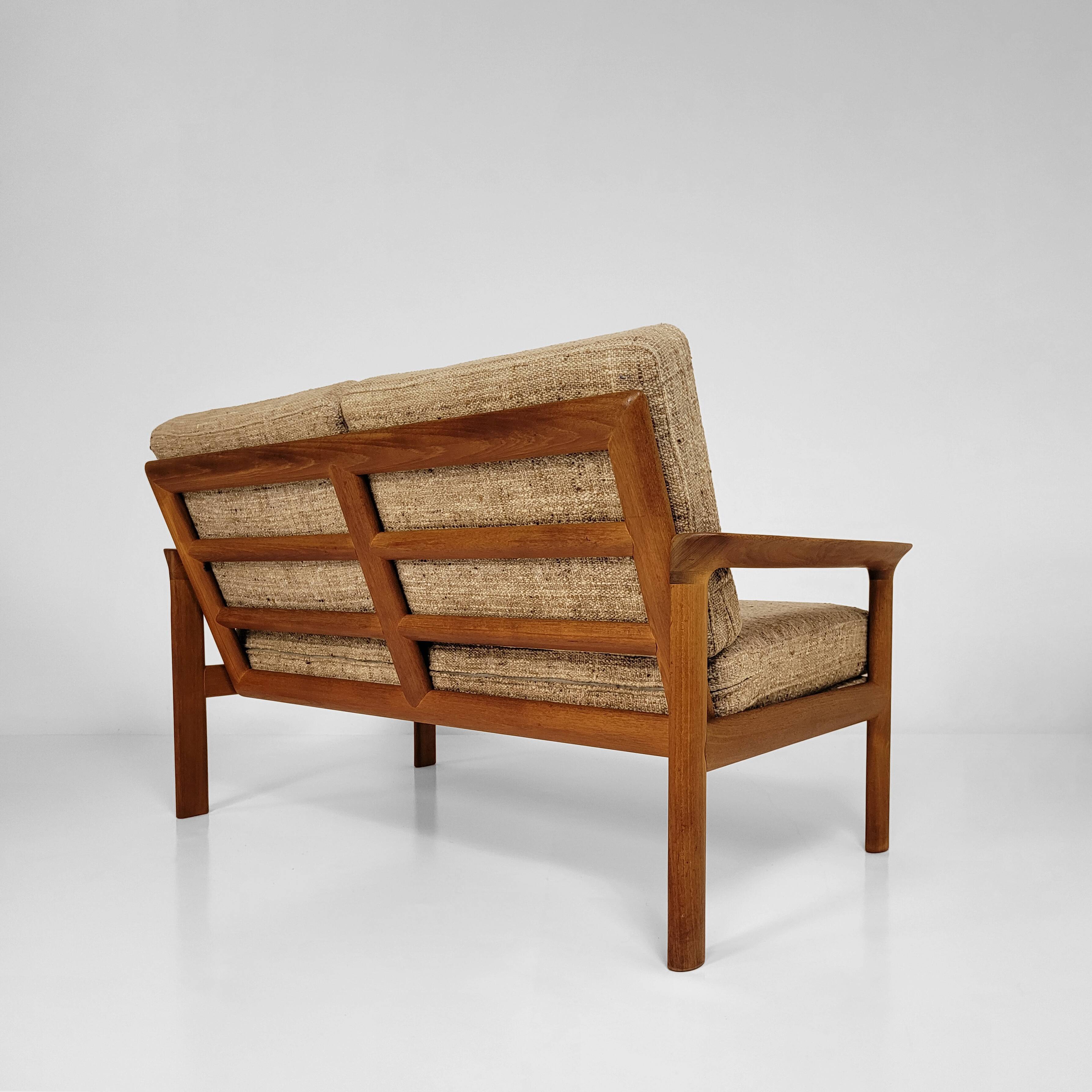 Sven Ellekaer Borneo sofa , Denmark 1960s