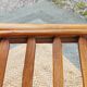 bamboo wood, rattan, vintage sofa