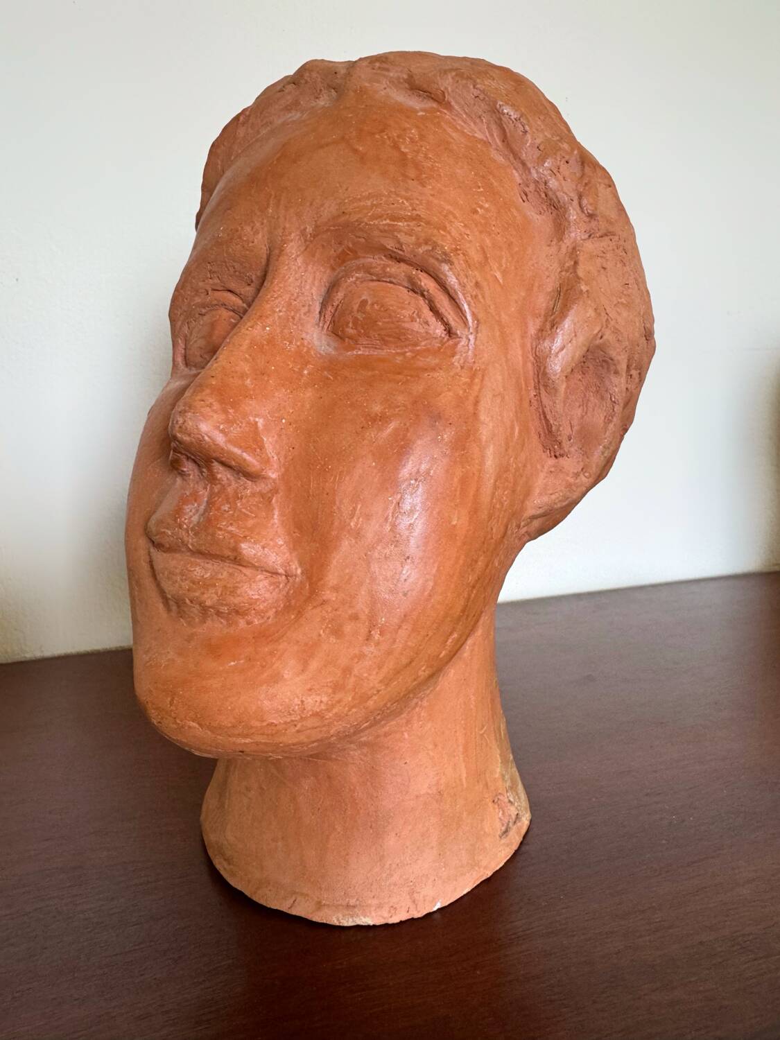 Terracotta head sculptures - 2 pieces