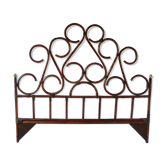 Vintage bamboo headboard