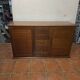 Vintage oak enfilade from the 1960s.