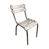Chairs all steel in their original patina.