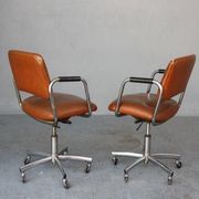 pair of armchairs vintage 1970 Tubulars