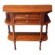 Chest of drawers, console in cherry wood