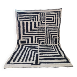 Mrirt handmade wool Berber rug 250 X 150 CM