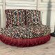 Occasional chair, trimmings and small stitches by Jacques Garcia