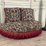 Occasional chair, trimmings and small stitches by Jacques Garcia