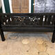 Monumental garden bench