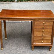 Bureau dactylo de style Louis XVI d'époque milieu du XXè