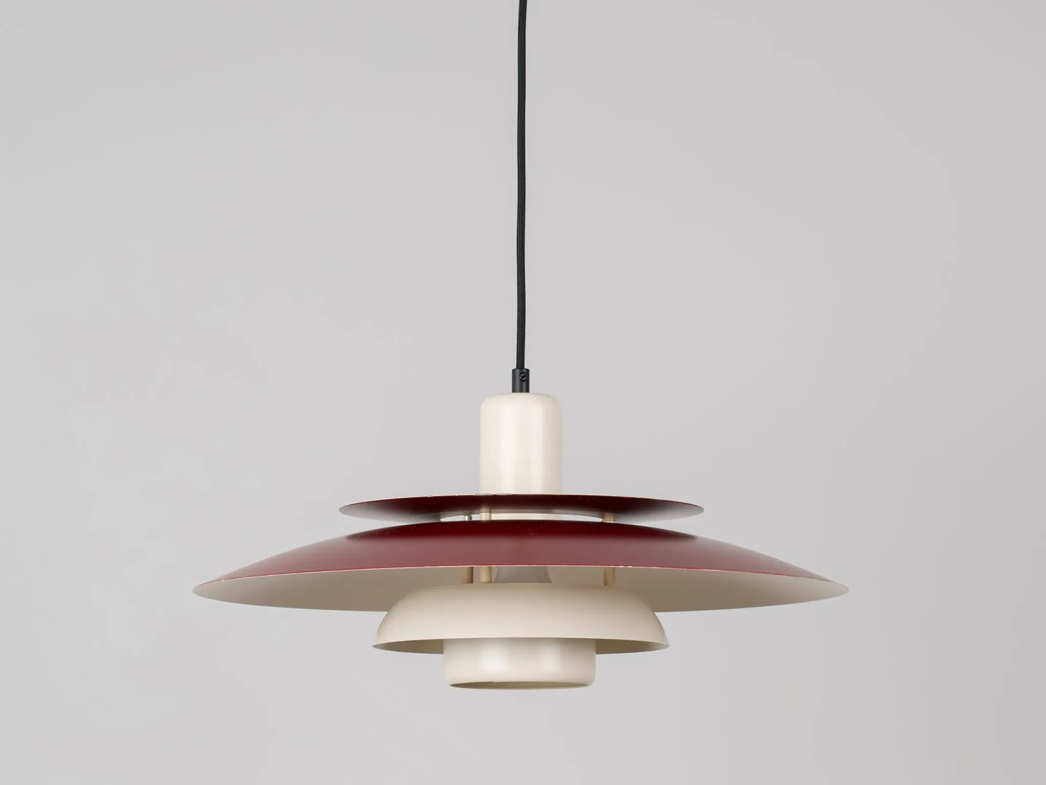 Danish vintage Lyskaer pendant lamp by Bent Nordsted, 1980s