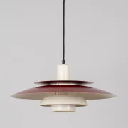 Danish vintage Lyskaer pendant lamp by Bent Nordsted, 1980s