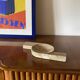 Brutalist travertine ashtray, Cerri Nestore, Italy, 1970s