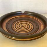 Large empty pocket spiral ashtray Jan Van Erp