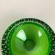 Murano Glass Bullicante "Green" Bowl Element Shell Ashtray Murano, Italy, 1970s