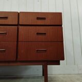 Scandinavian teak chest of drawers