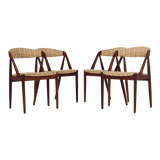 Teak chairs by Kai Kristiansen model 31 1970s