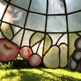 Mother-of-pearl chandelier fruit decoration