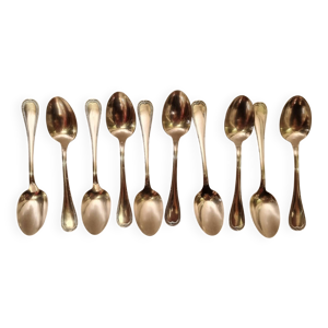 10 cuillères christofle