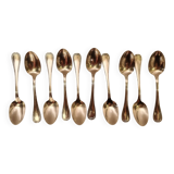 10 Christofle pearl model spoons