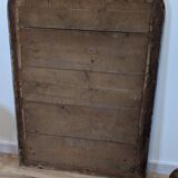 Louis Philippe black and gold mirror 108 x 77 cm