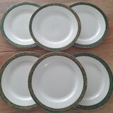 Lot 6 Golden plates Digoin