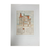 Planche d'architecture
