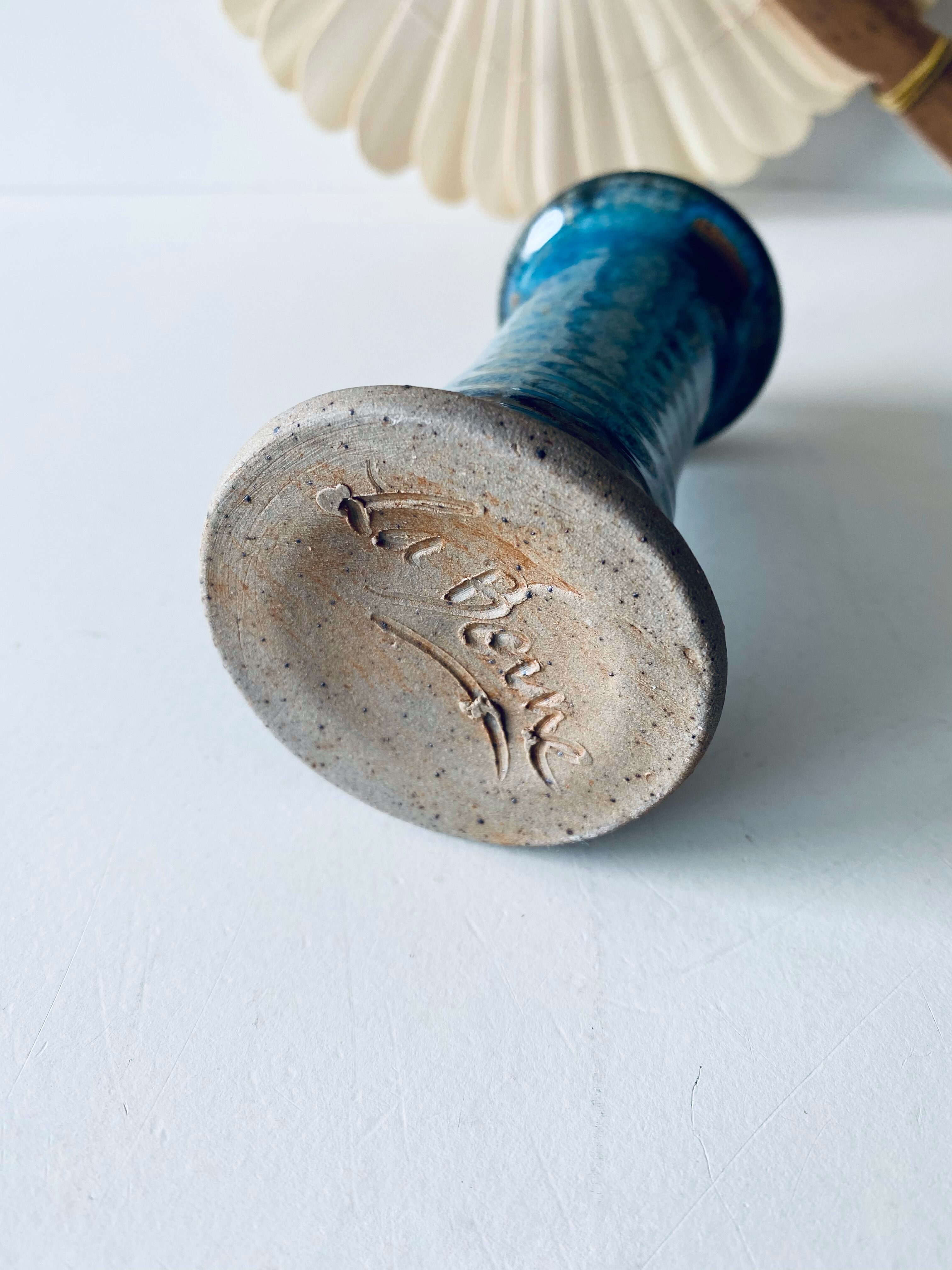 La Borne sandstone candlestick