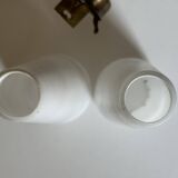 Vintage design solid brass wall light from the 60s